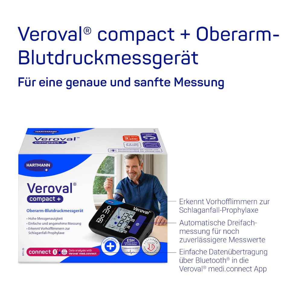 Veroval compact Blutdruckmessgerät Oberarm 1 St
