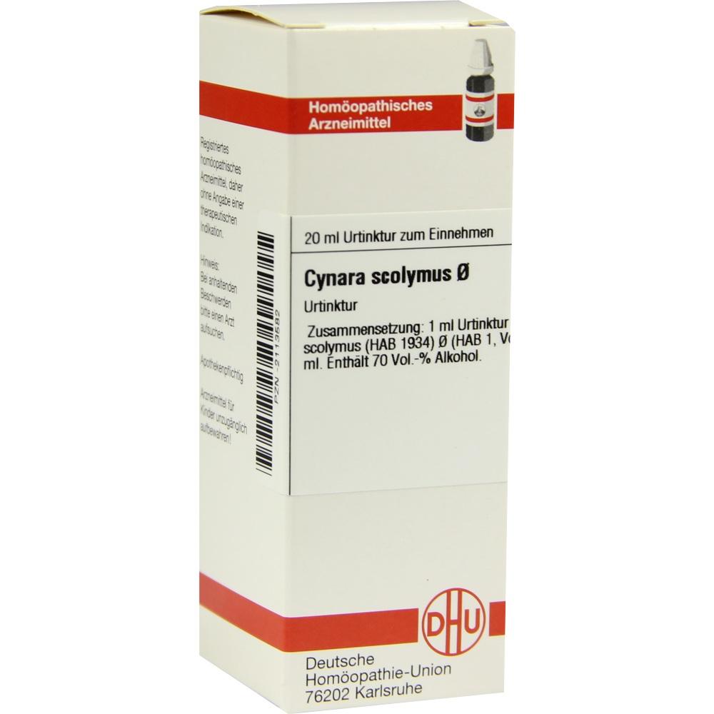 CYNARA SCOLYMUS Urtinktur 20 ml Dilution