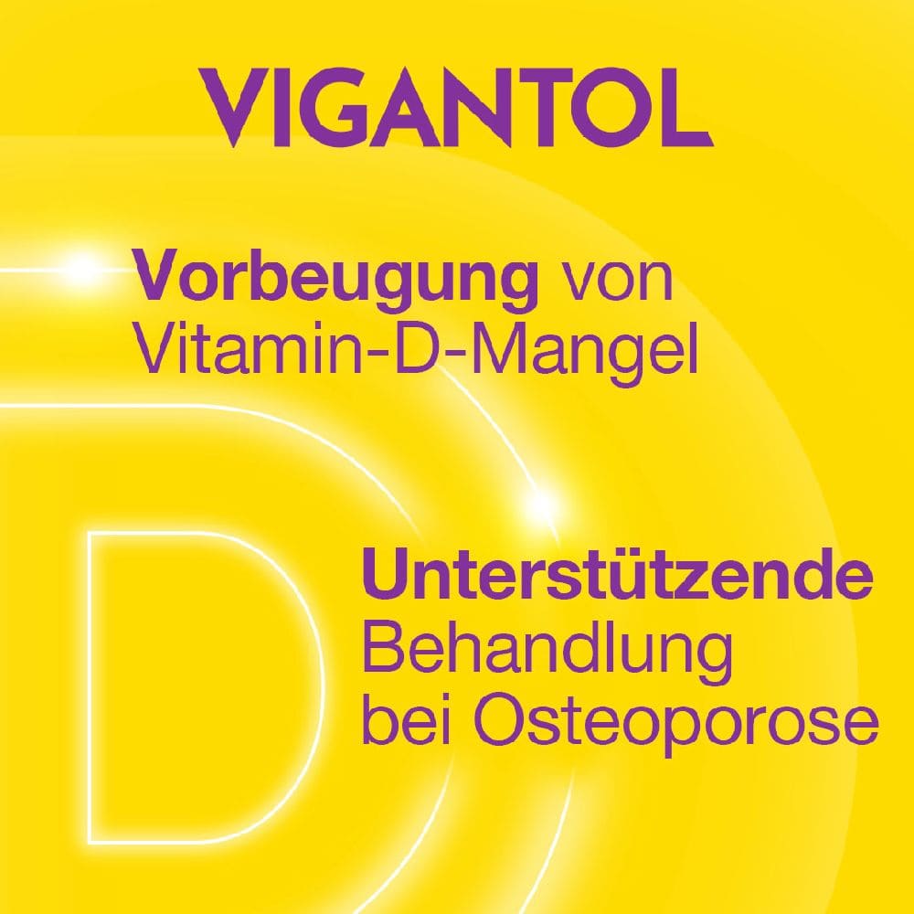 VIGANTOL 500 I.E. Vitamin D3  100 St Tabletten