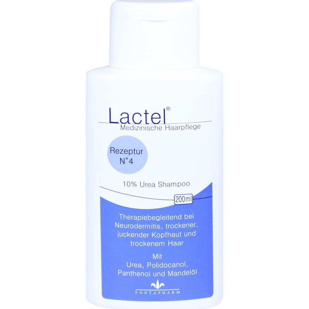 Lactel Nr.4 Shampoo gegen trockene, juckende Kopfhaut 200 ml Shampoo