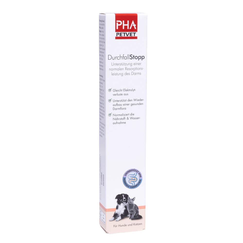 PHA DurchfallStopp Paste Hund & Katze  15 ml Paste