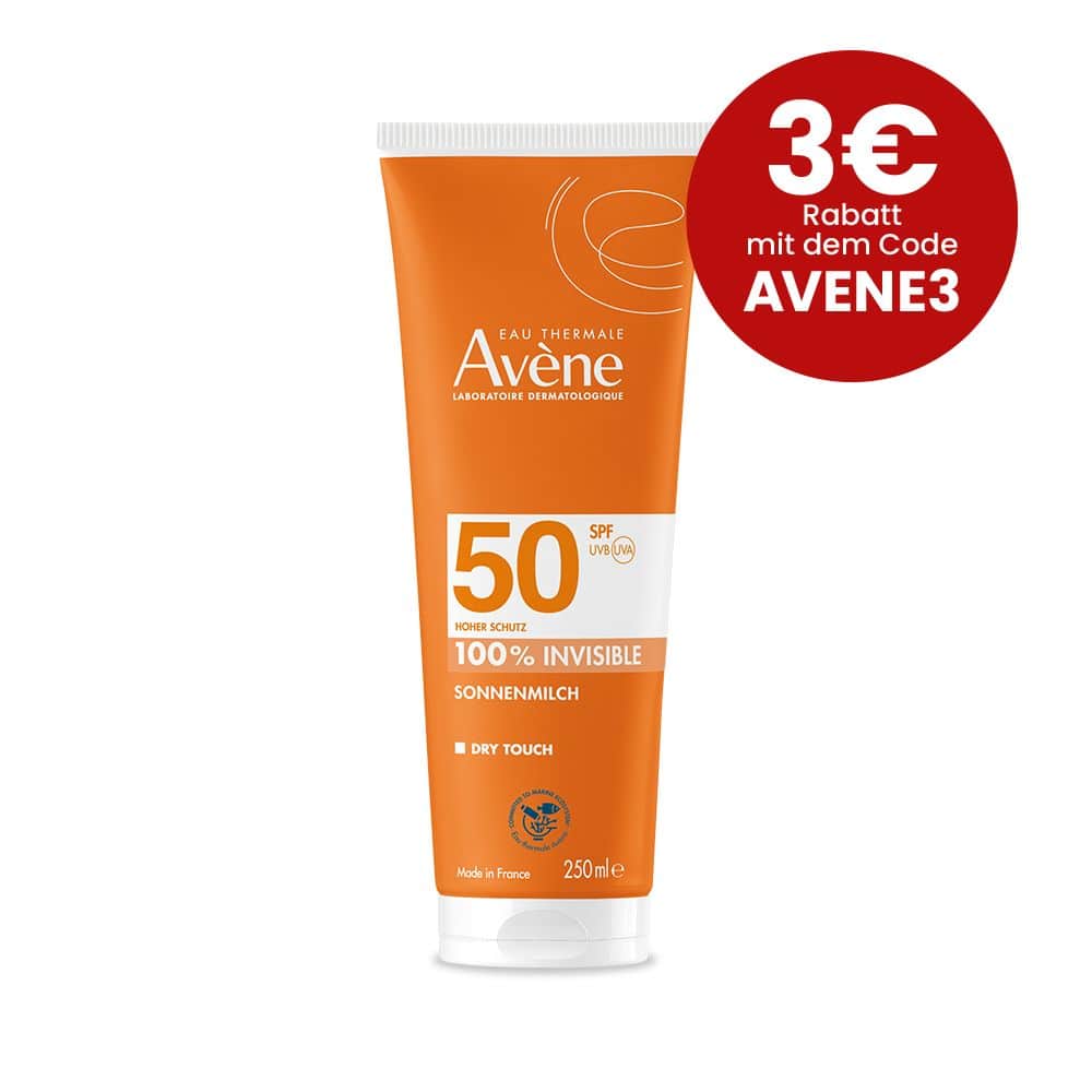 Avène 100% INVISIBLE SONNENMILCH SPF 50 + 3 € sparen* 250 ml Milch