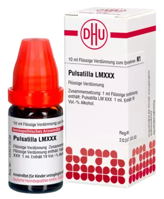 LM PULSATILLA XXX Dilution 10 ml Dilution
