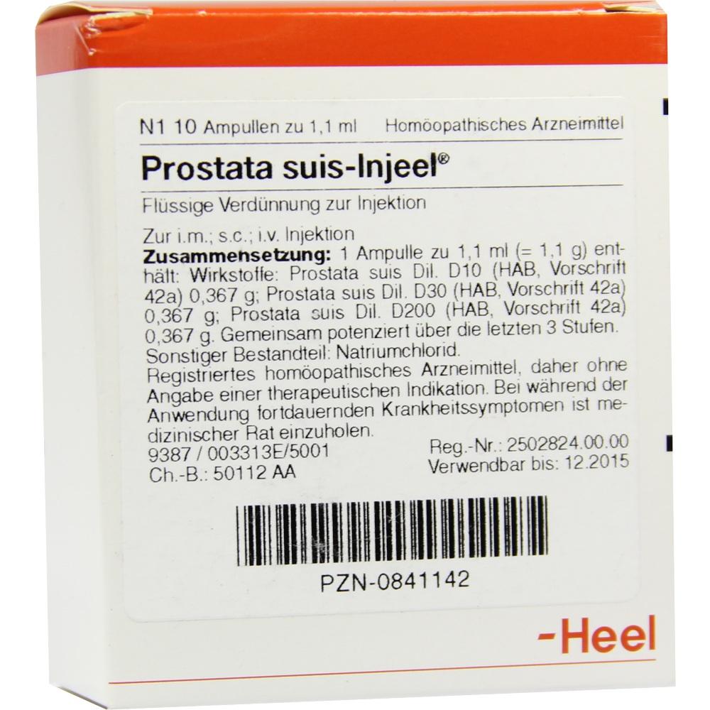 PROSTATA SUIS Injeel Ampullen 10 St Ampullen