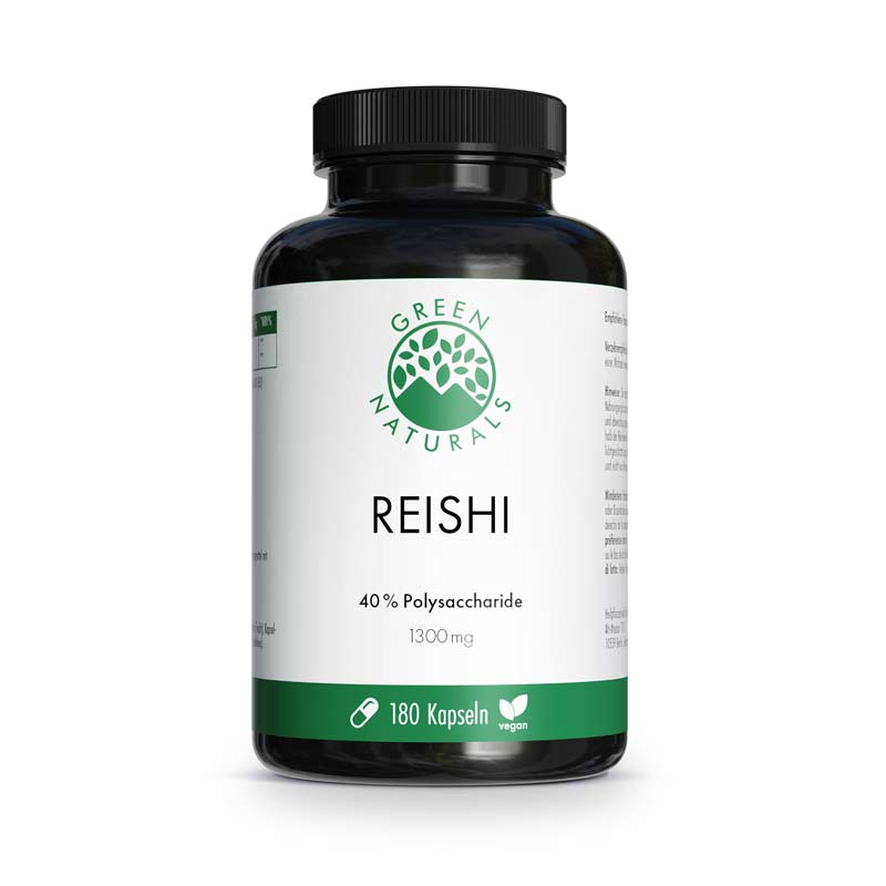 GREEN NATURALS Reishi 180 St Kapseln