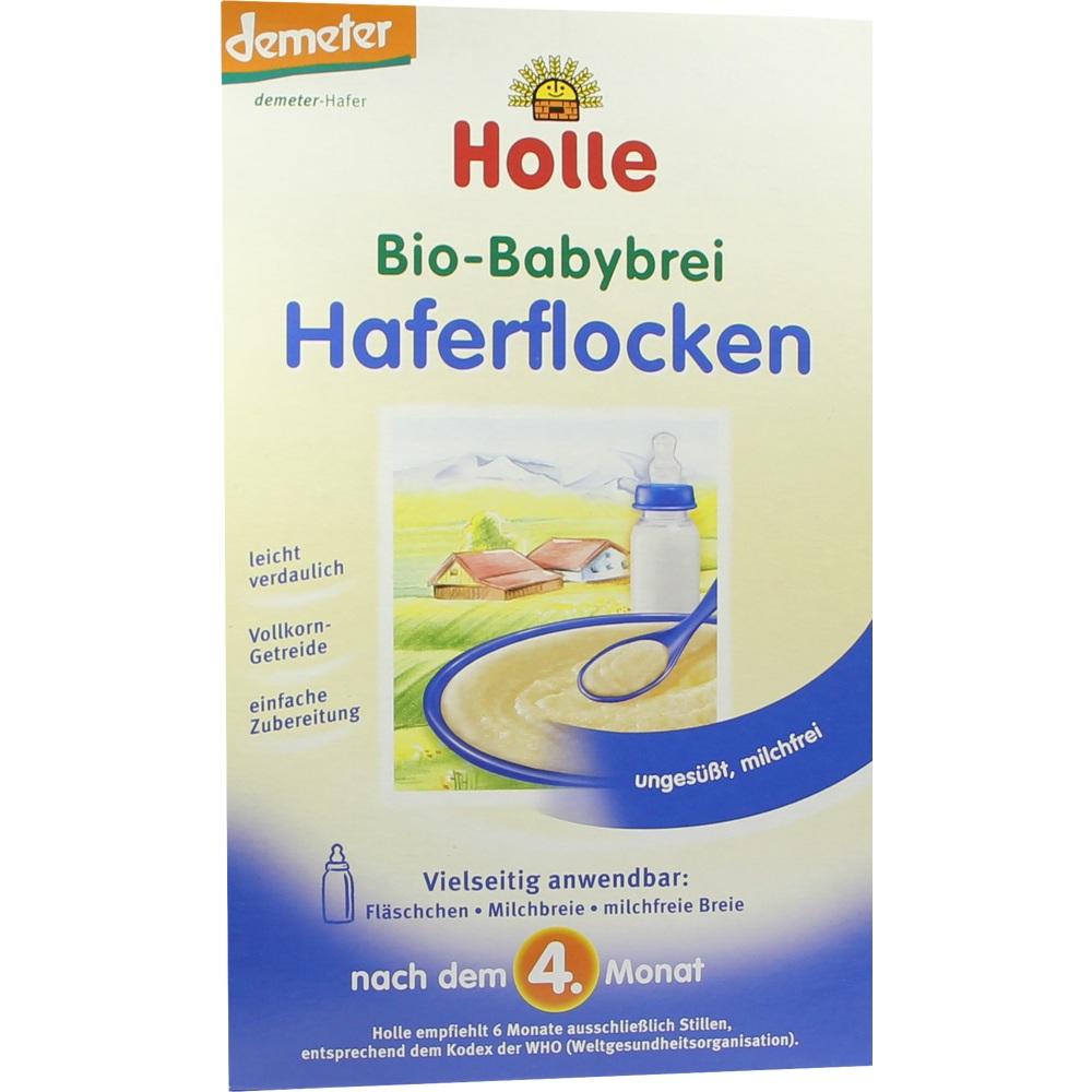 HOLLE Bio Babybrei Haferflocken 250 g Brei