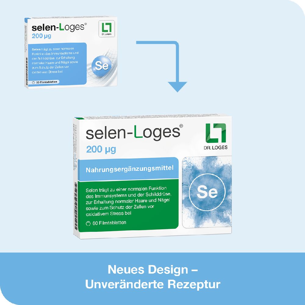 selen-Loges 200 µg 60 St Filmtabletten