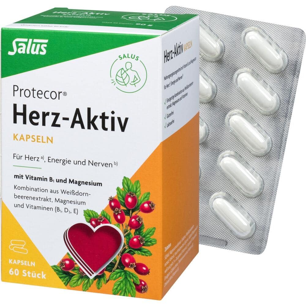 Salus Protector Herz-Aktiv 60 St Kapseln