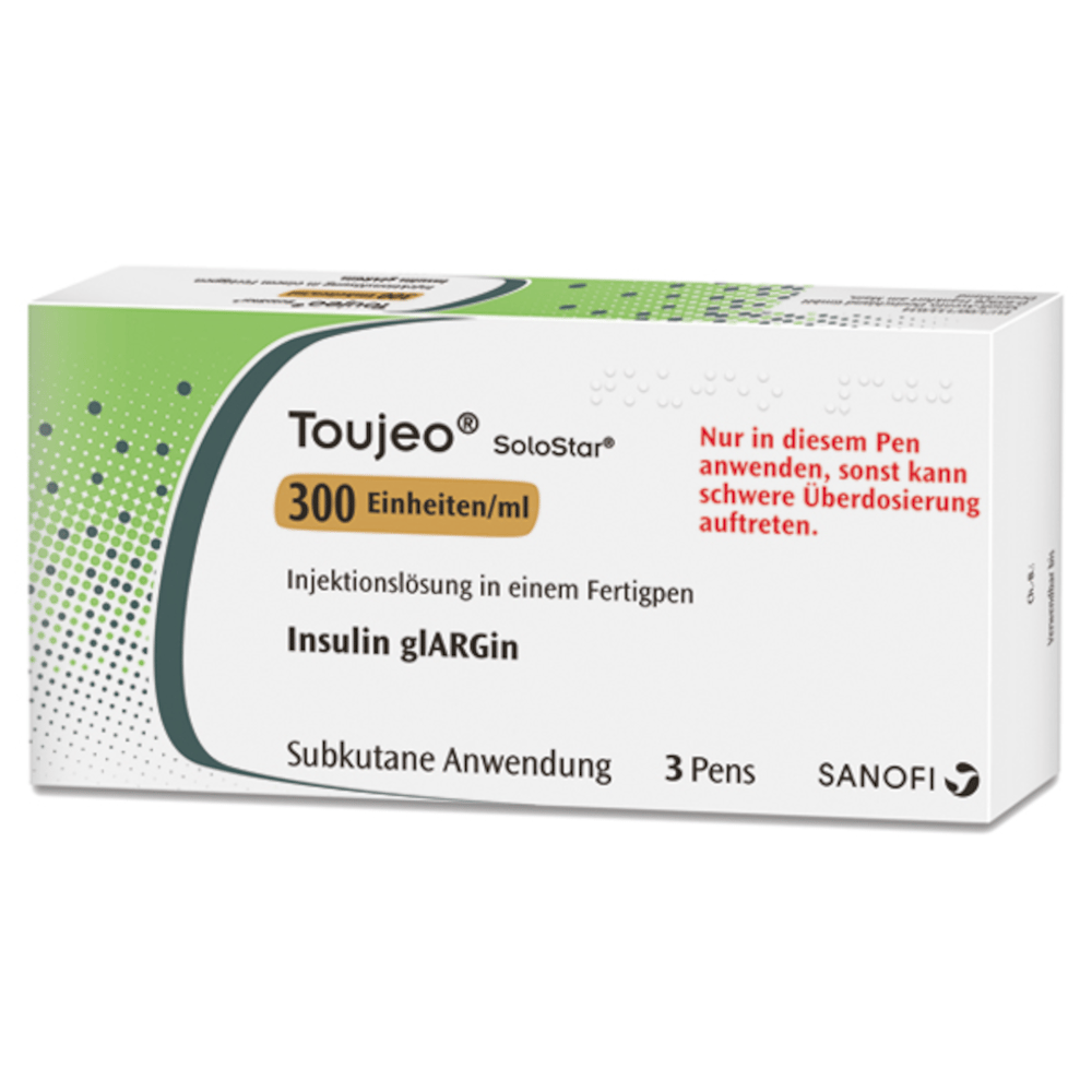 Toujeo 300 Einheiten/ml SoloStar 1,5ml Pen 3X1.5 ml Injektionslösung