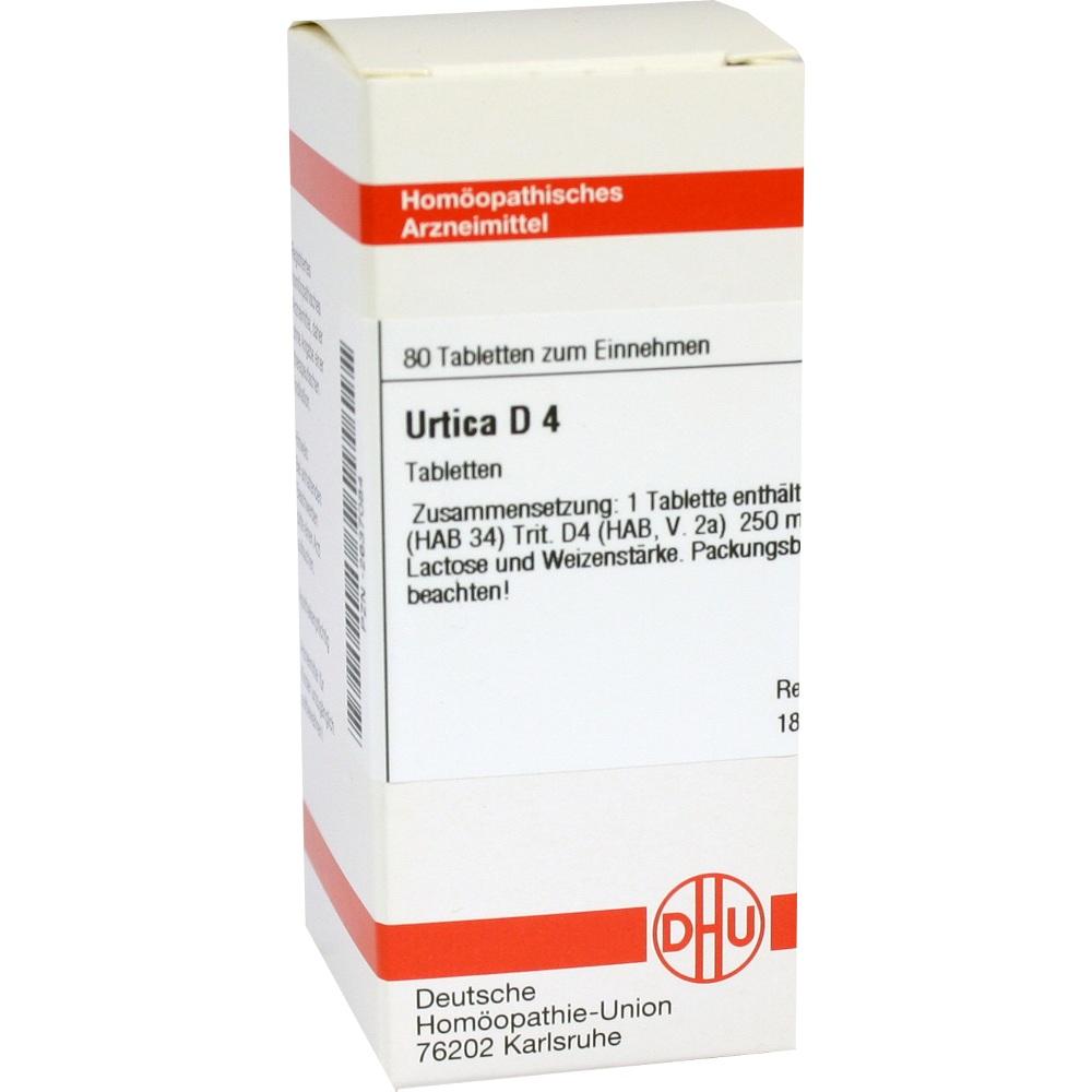 URTICA D 4 Tabletten 80 St Tabletten