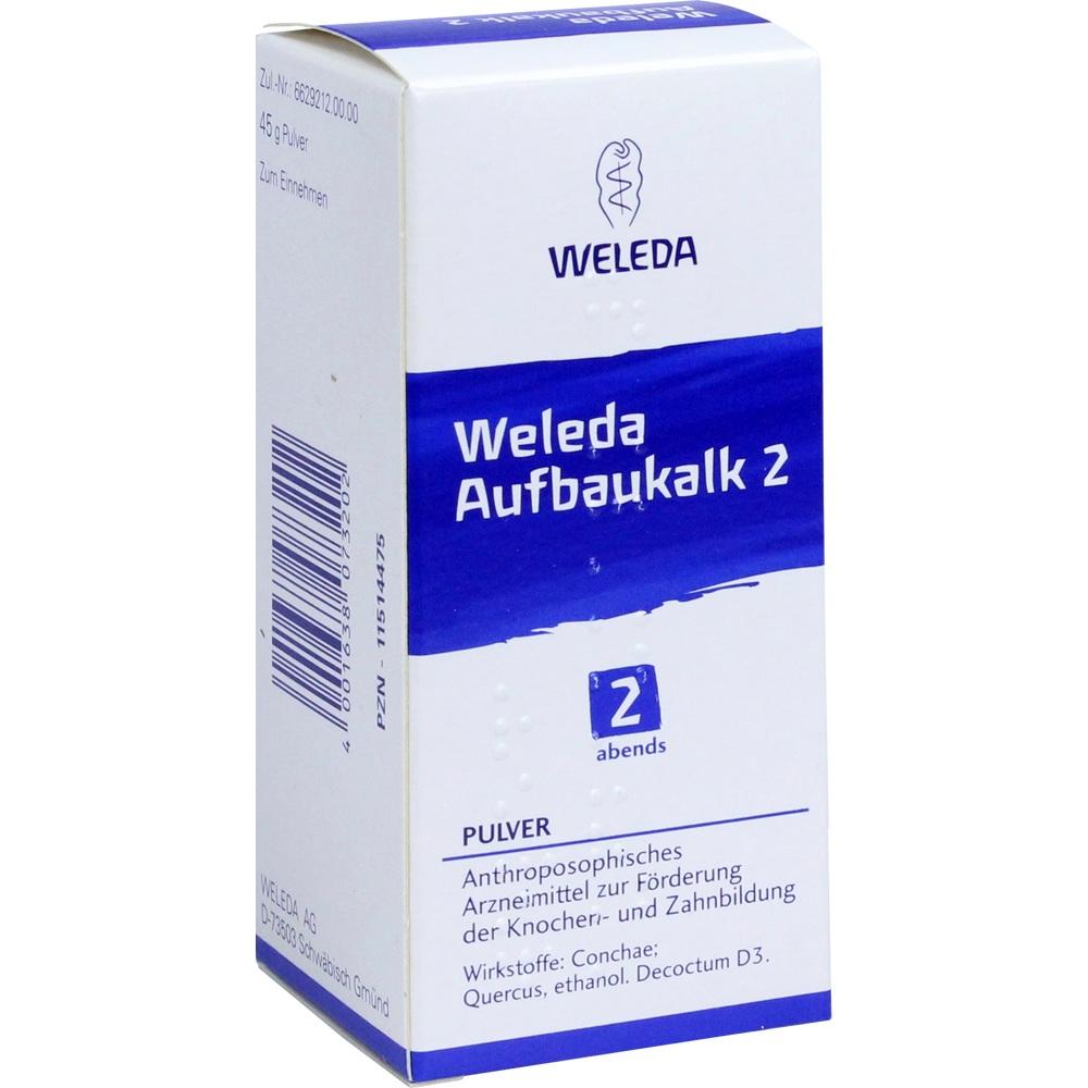 WELEDA Aufbaukalk 2  45 g Pulver