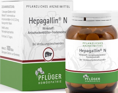 Hepagallin N 100 St Dragees
