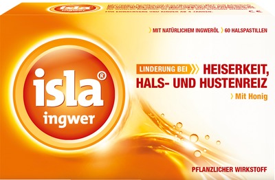 isla ingwer Halspastillen 60 St Pastillen