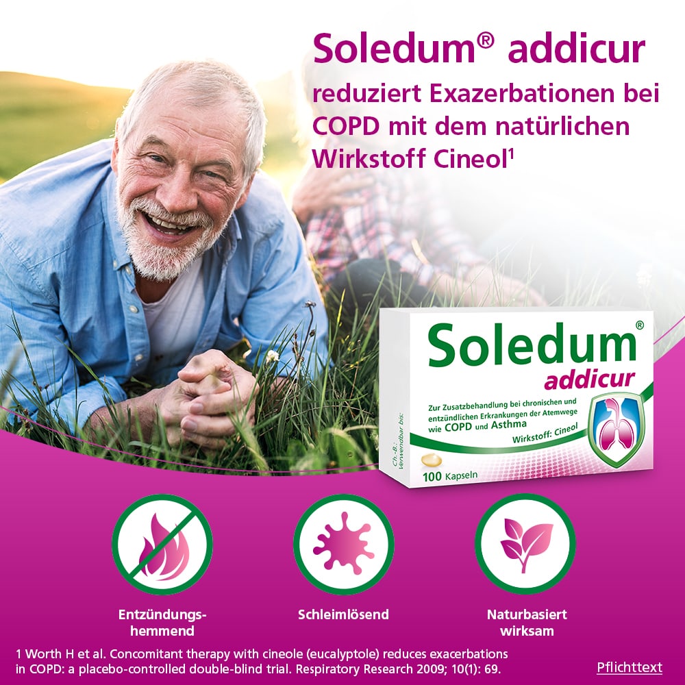 Soledum addicur 200 mg 100 St Magensaftresistente Weichkapseln