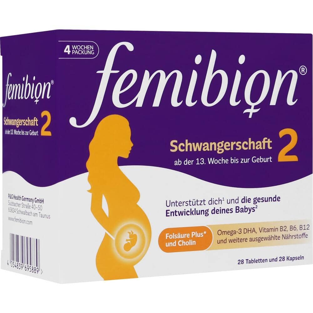 femibion 2 Schwangerschaft 2X28 St Kombipackung