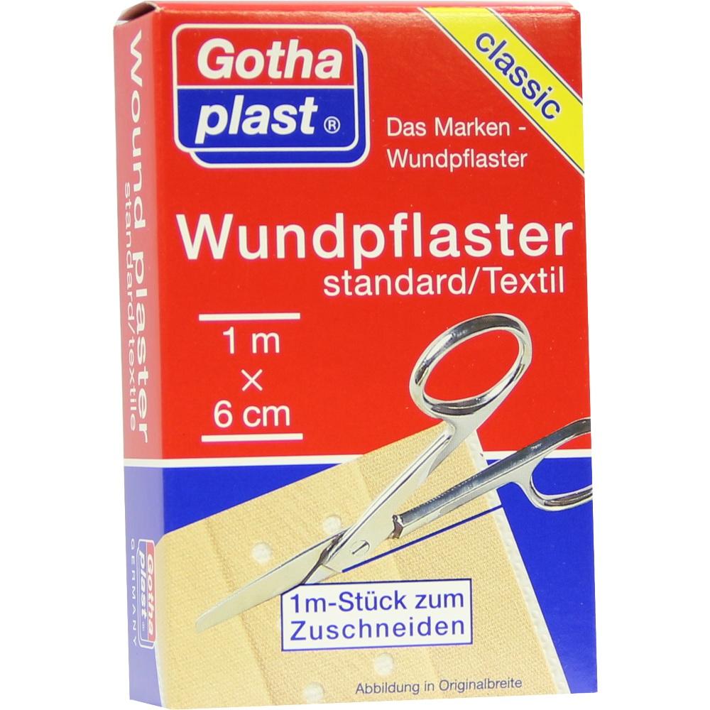 GOTHAPLAST Wundpfl.stand.6 cmx1 m 1 St Pflaster