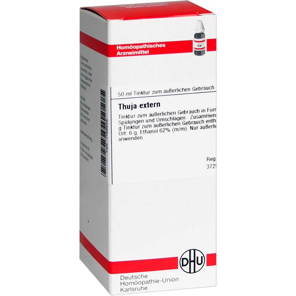 THUJA EXTERN Tinktur 50 ml Extrakt