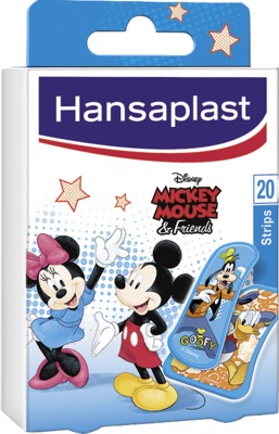 Hansaplast KIDS Mickey Mouse & Friends Strips 20 St Pflaster