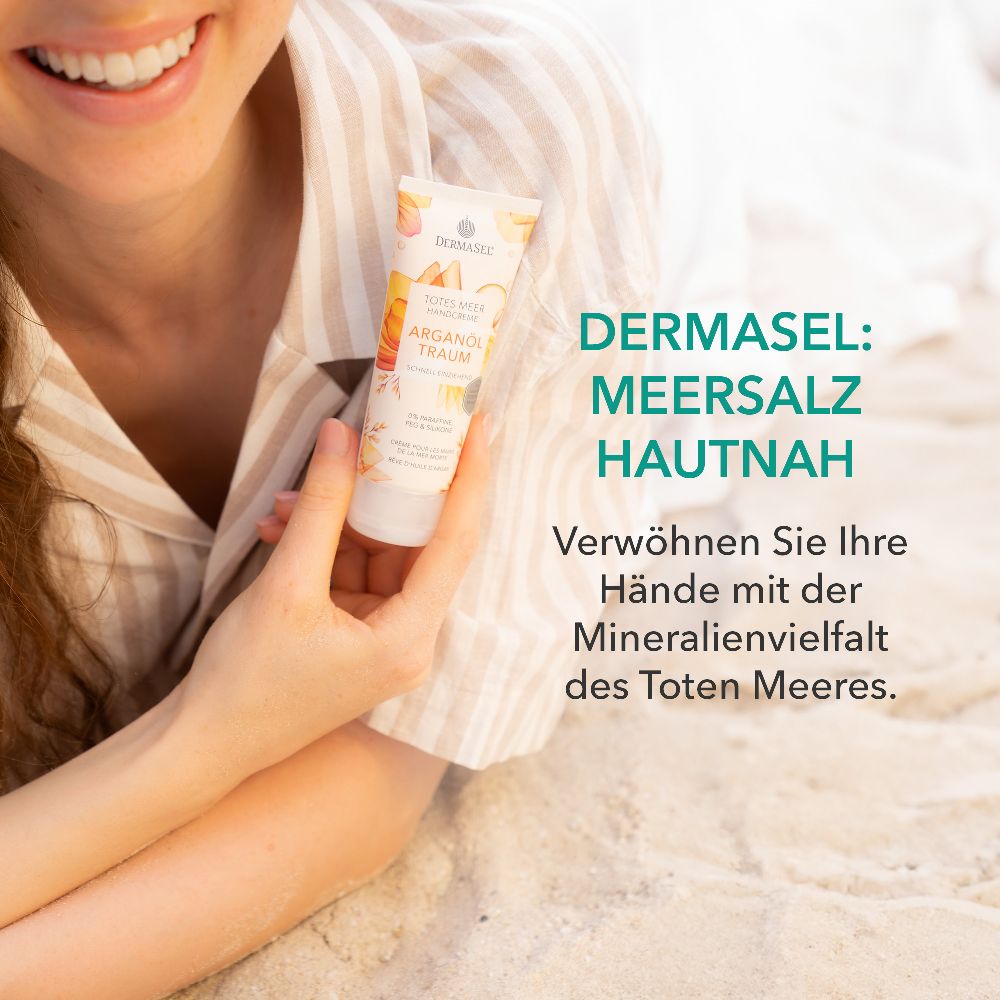 DERMASEL TOTES MEER HANDCREME ARGANÖL TRAUM 75 ml Creme