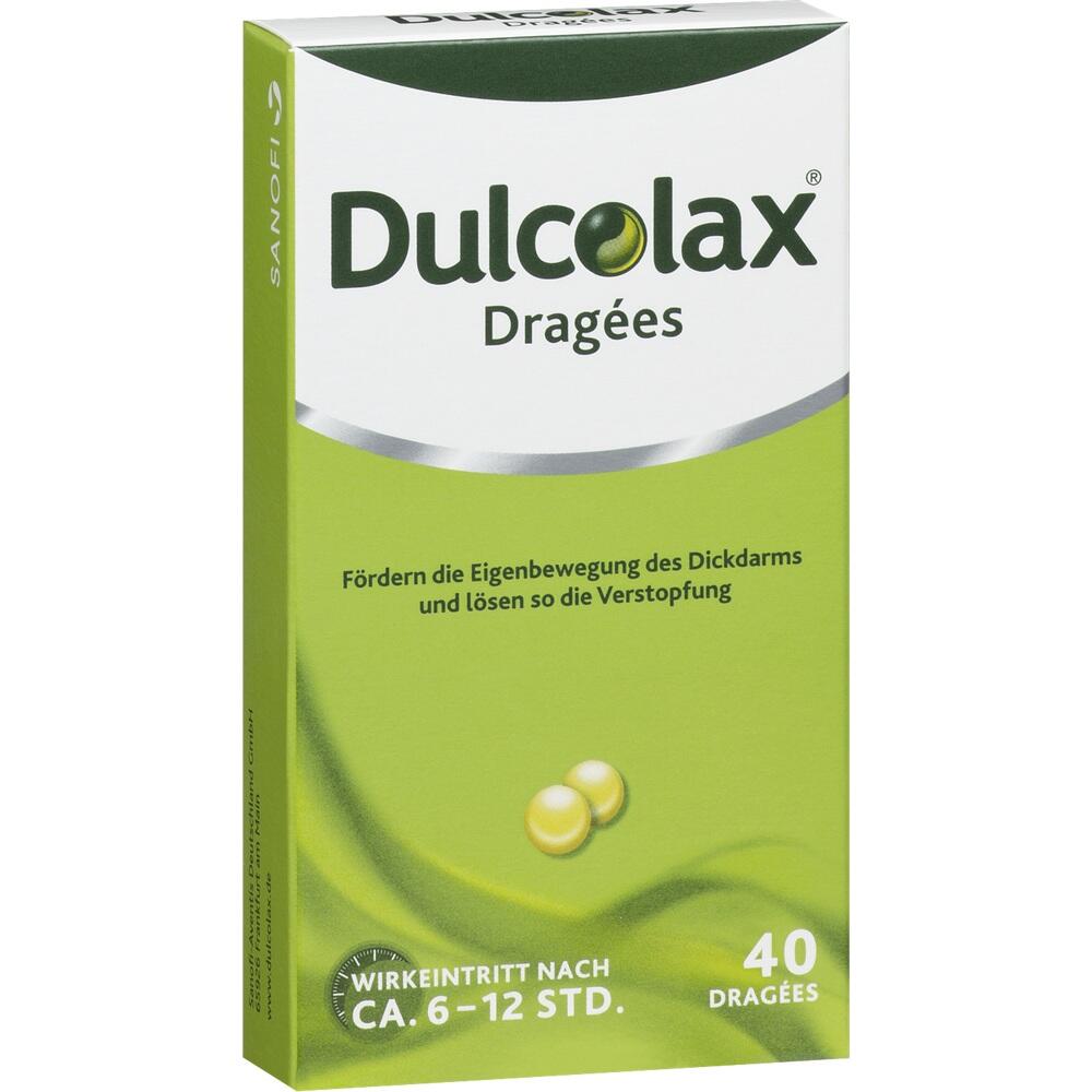 DulcoLax DRAGÉES - Abführmittel bei Verstopfung  40 St Tabletten magensaftresistent