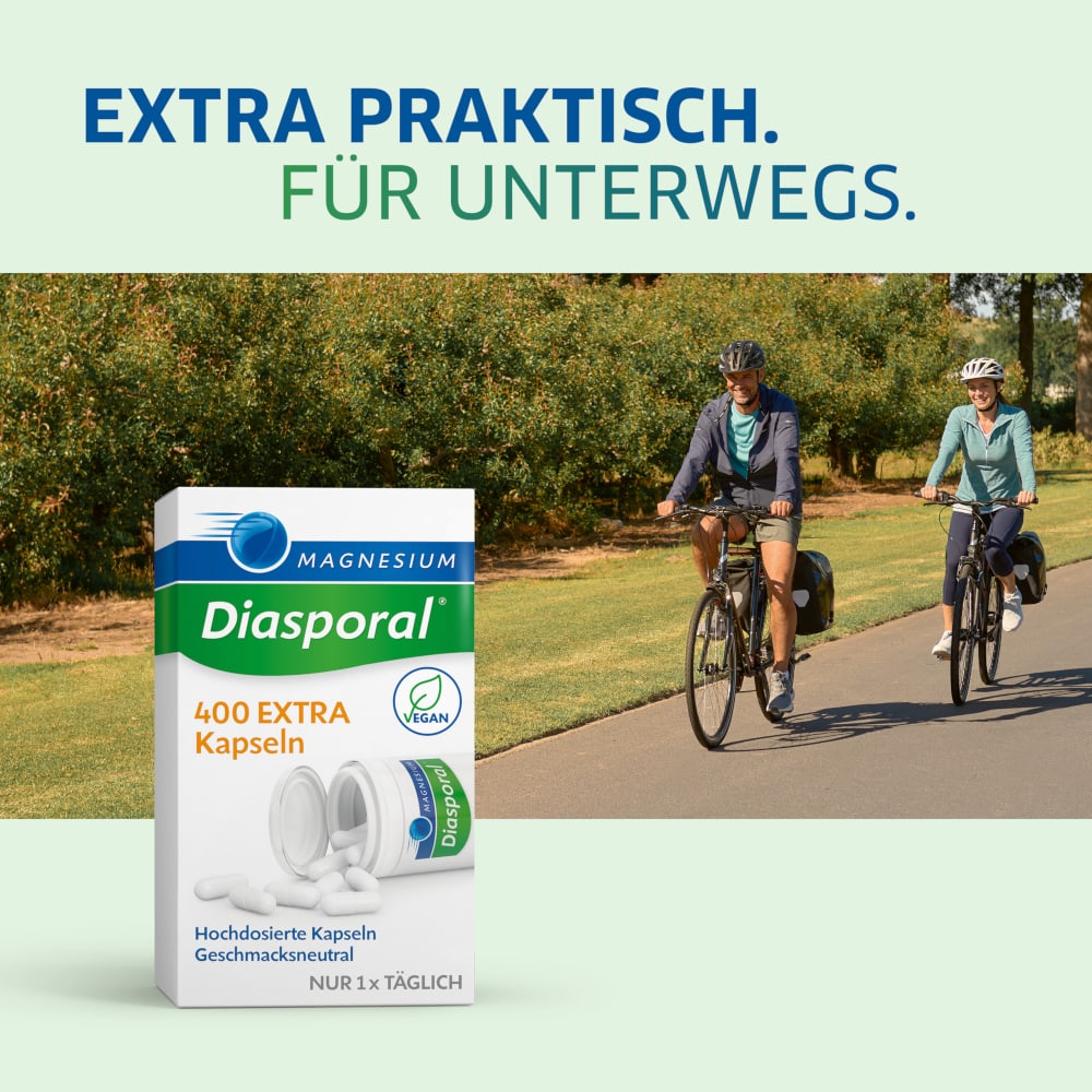 MAGNESIUM Diasporal 400 EXTRA Kapseln 50 St Kapseln
