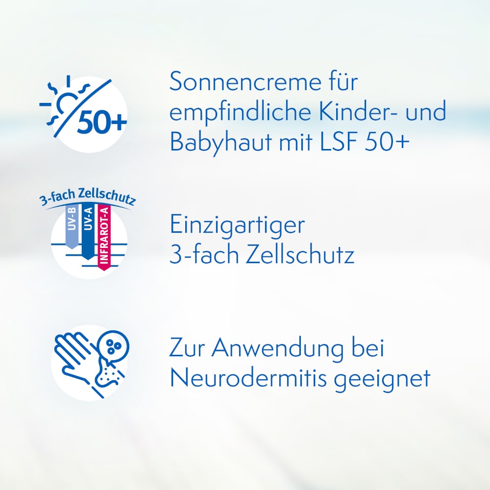 Ladival Für Kinder SONNENSCHUTZ CREME LSF 50+ 50 ml Creme