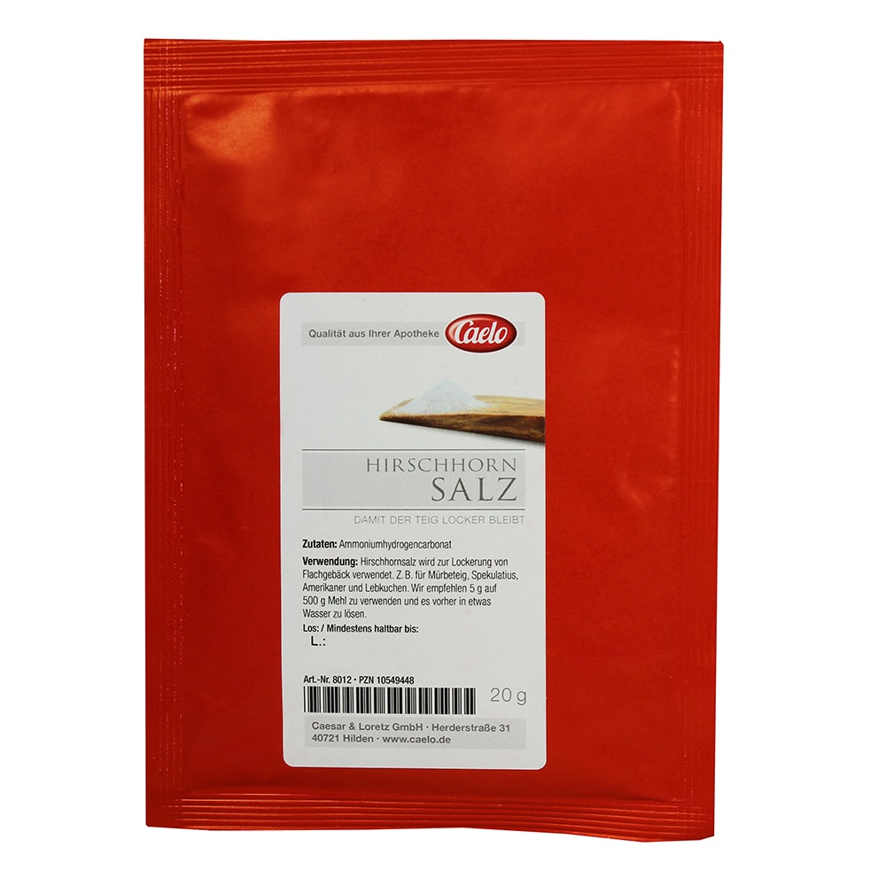 HIRSCHHORNSALZ Caelo HV-Packung Blechdose 20 g Salz