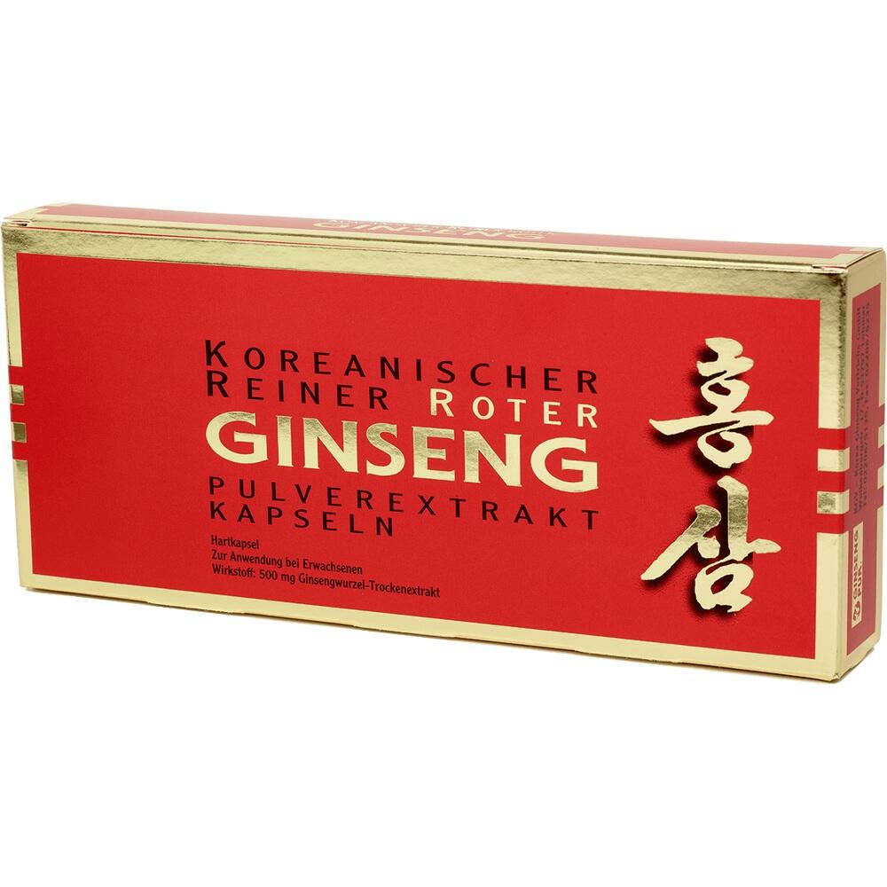 ROTER GINSENG Extrakt Kapseln 90 St Kapseln