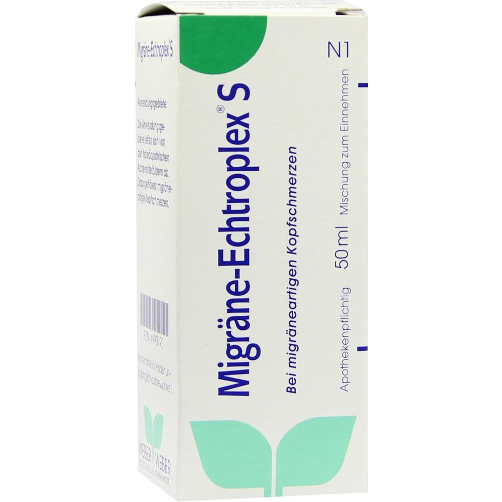 MIGRÄNE ECHTROPLEX S Tropfen zum Einnehmen 50 ml Mischung