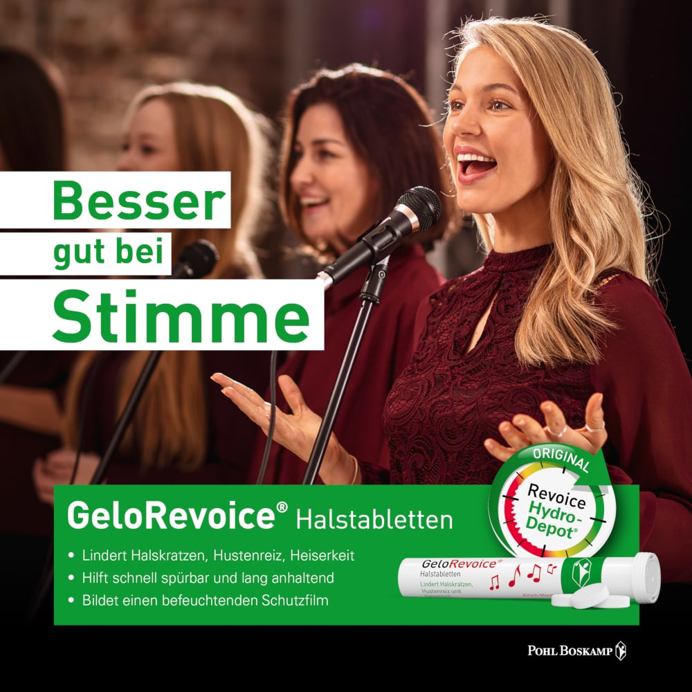 GeloRevoice Halstabletten Holunderblüte-Mentholfrei 20 St. 20 St Lutschtabletten