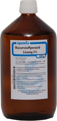 WASSERSTOFFPEROXID 3% DAB 10 Lösung 1000 g Lösung