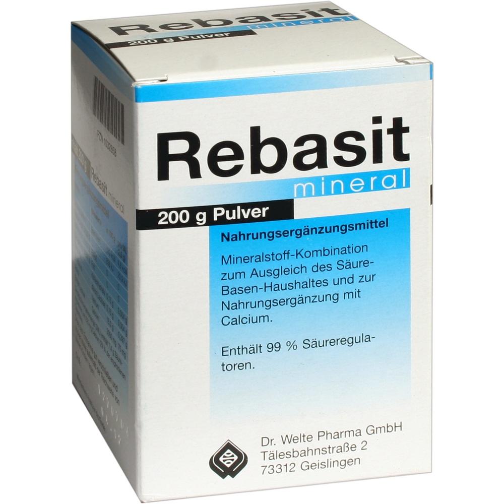 REBASIT Mineral Pulver 200 g Pulver