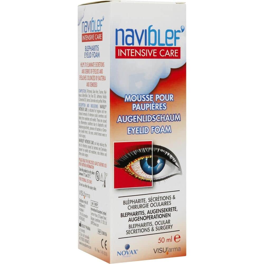 Naviblef Intensive Care Augenlidschaum 50 ml Schaum
