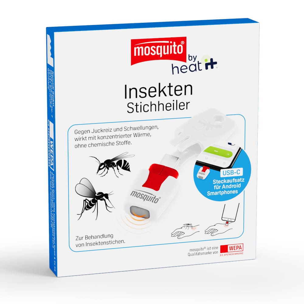 mosquito by heat it Insekten Stichheiler für Android Smartphones 1 St