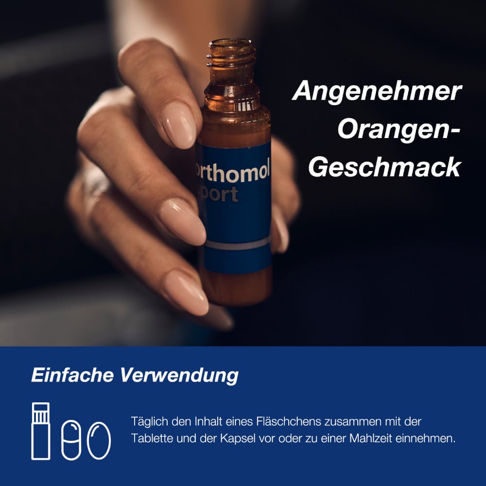 orthomol sport 30 St Trinkampullen