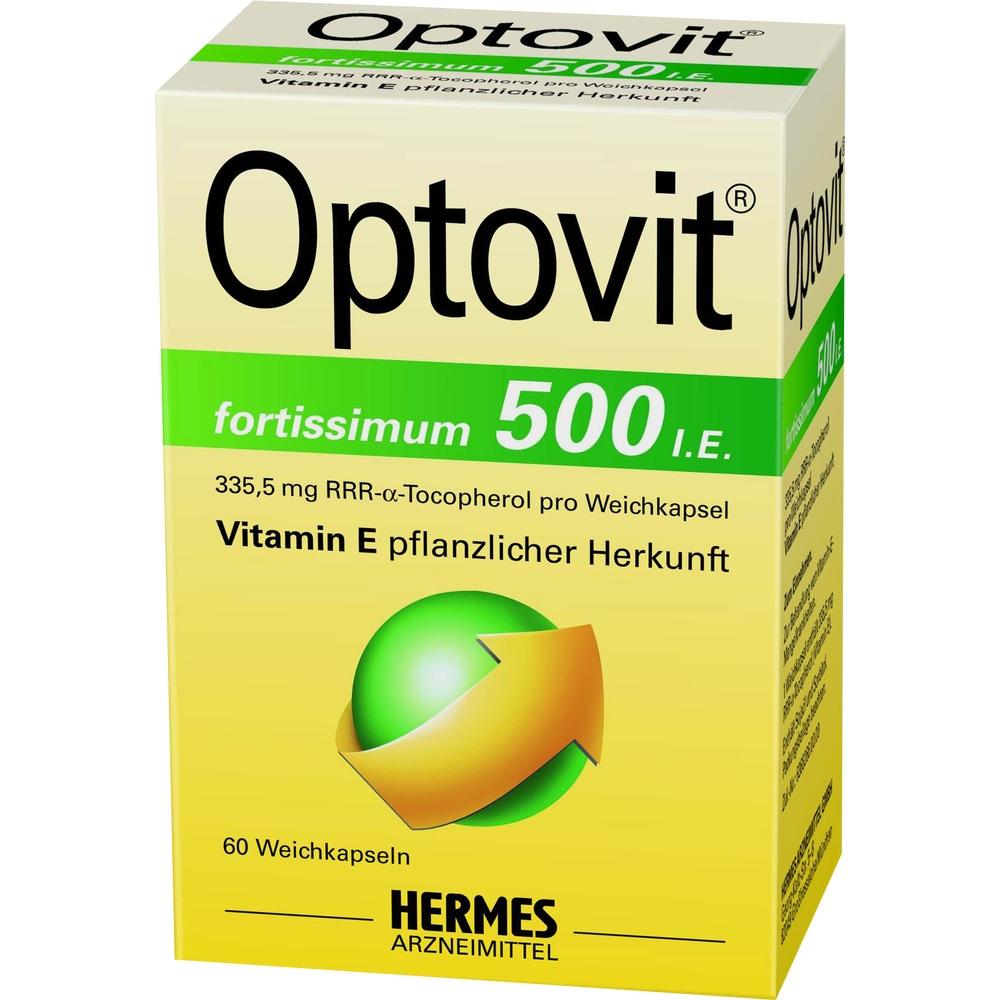 Optovit fortissimum 500 I.E.  60 St Kapseln