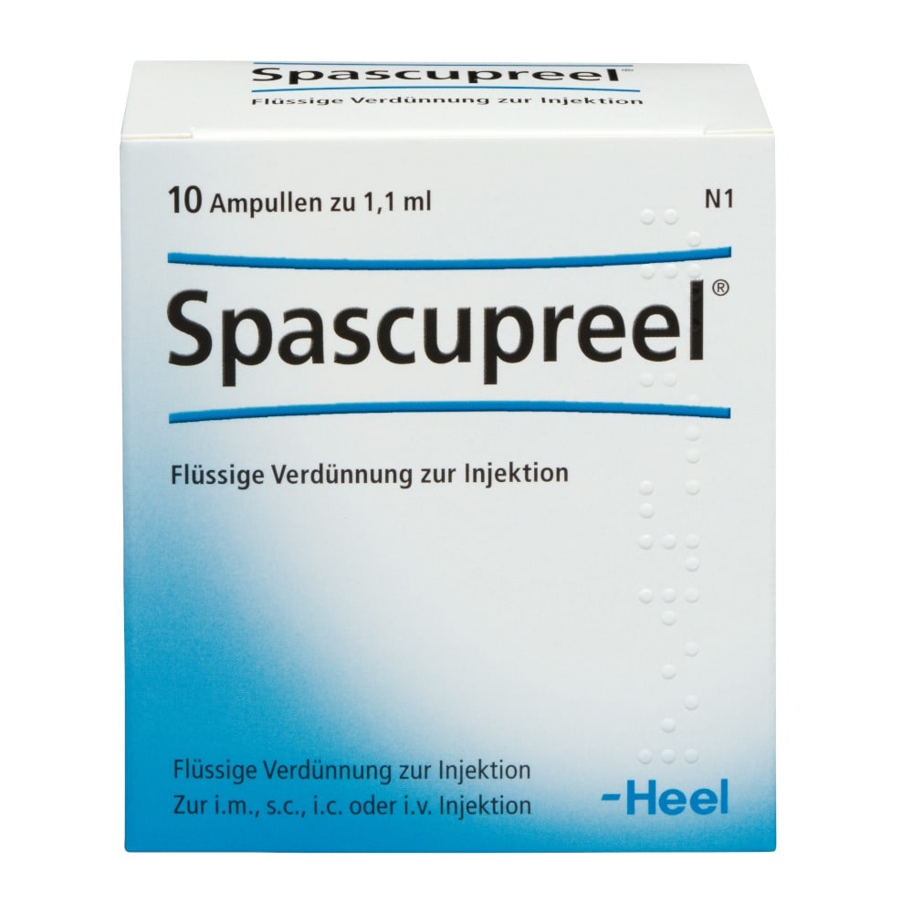 SPASCUPREEL Ampullen 10 St Ampullen