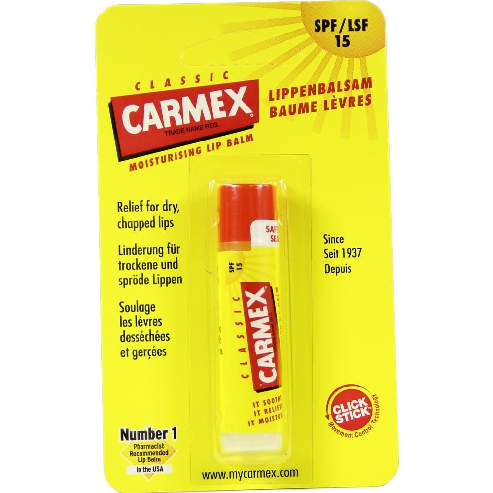 CARMEX Lippenpflegestift für trockene spröde Lippen 4.25 g Stifte