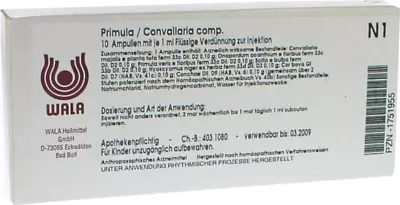 Primula/Convallaria comp. Ampullen 10X1 ml Ampullen