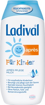 LADIVAL Für Kinder APRES PFLEGE MILCH 200 ml Lotion