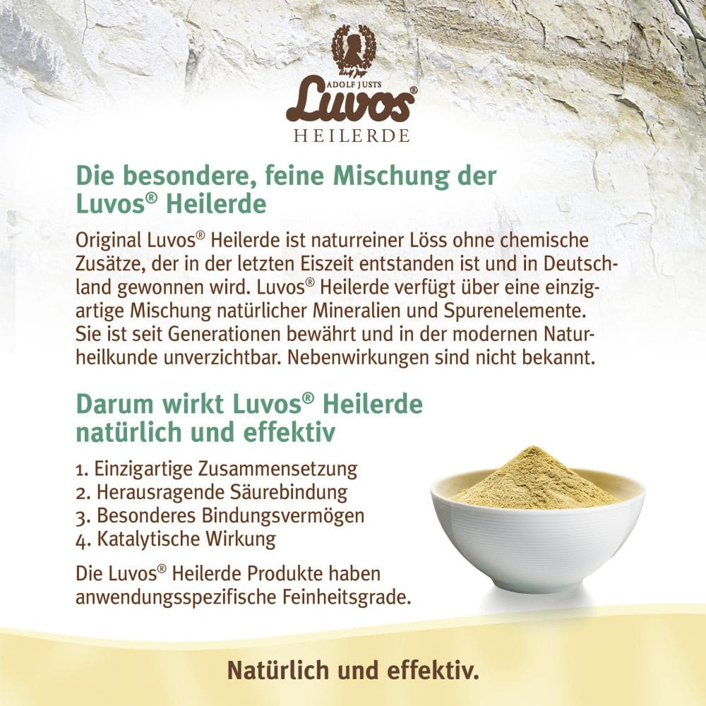 Luvos HEILERDE ultrafein 750 g Pulver