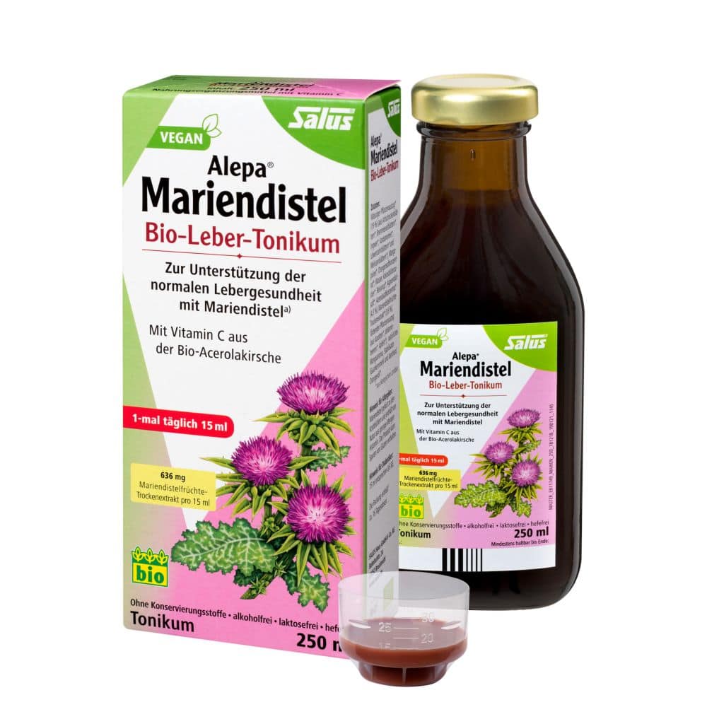 Salus Alepa Mariendistel Bio-Leber-Tonikum 250 ml Tonikum