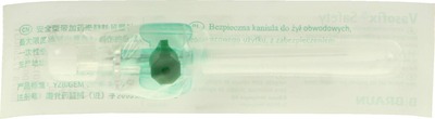 VASOFIX Safety Kanüle 18 G 1,3x45 mm grün 1 St Kanüle
