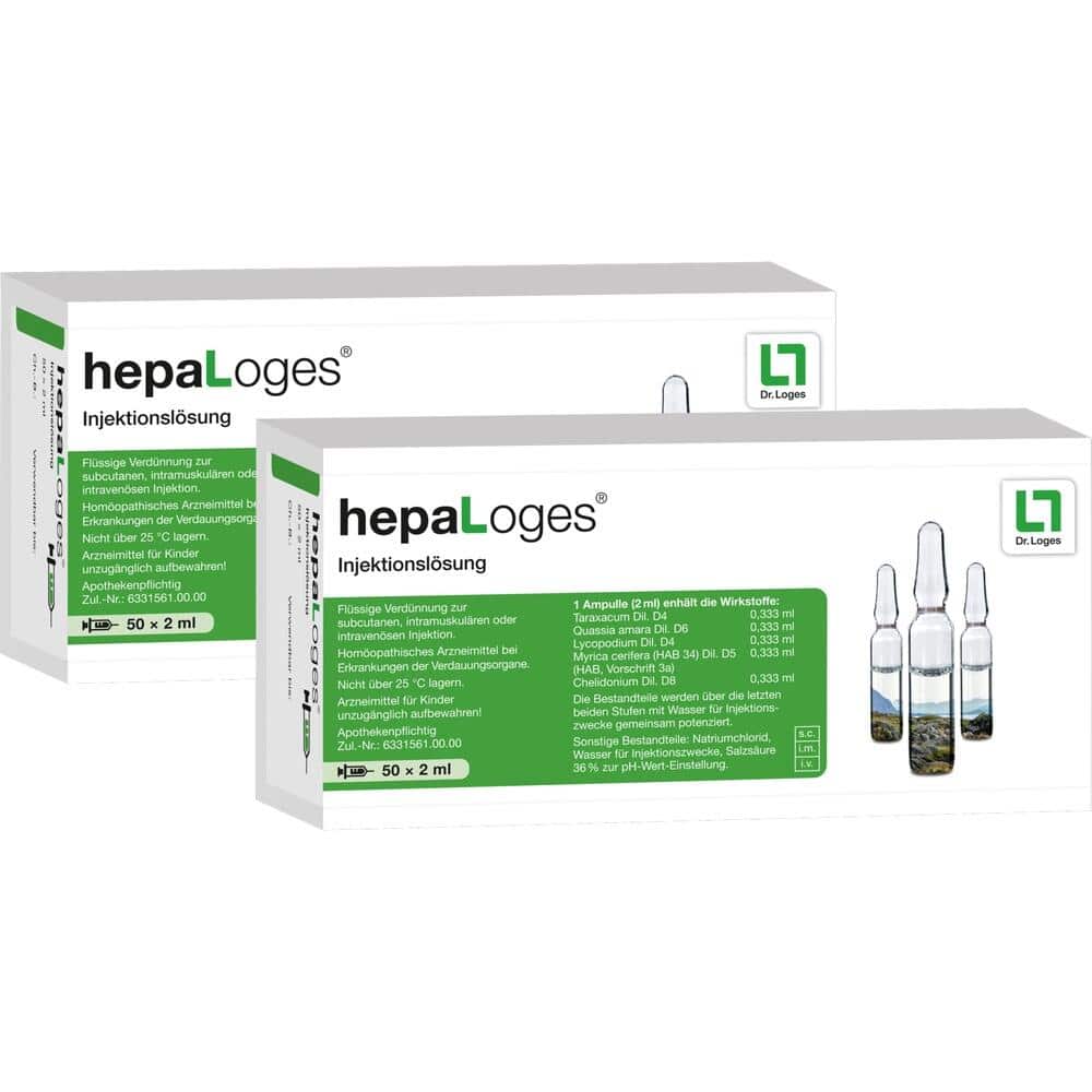 hepaLoges Injektionslösung 100X2 ml Ampullen