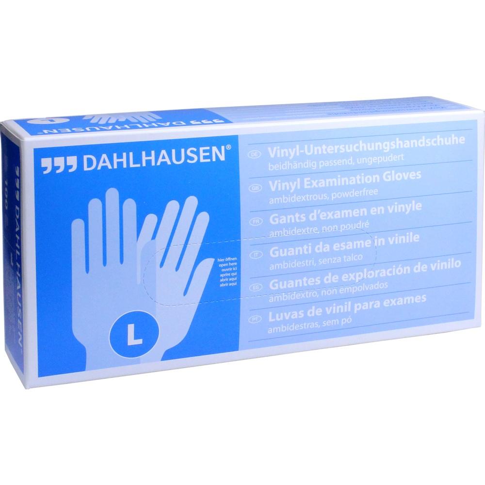 VINYL Handschuhe ungepudert Gr.L 100 St Handschuhe