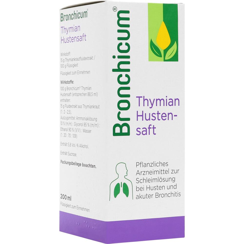 Bronchicum Thymian Hustensaft 200 ml Saft