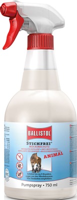 BALLISTOL STICHFREI Mückenschutz für Tiere 750 ml Spray
