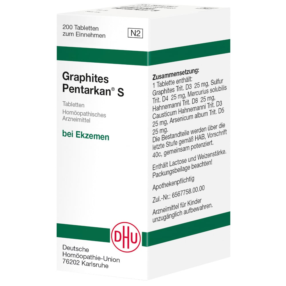 GRAPHITES PENTARKAN S Tabletten 200 St Tabletten