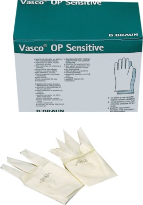 Vasco OP Sensitive Handschuhe steril puderfrei Größe 7 2 St Handschuhe