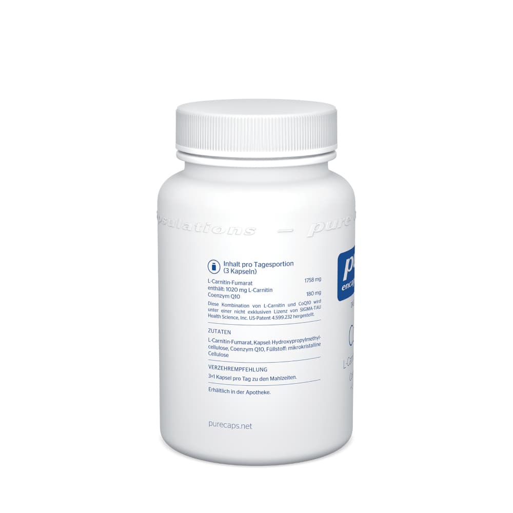 pure encapsulations CoQ10 L Carnitin  60 St Kapseln